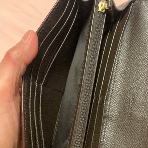 Authentic Coach long wallet soft canvas. - Picture 7 of 10